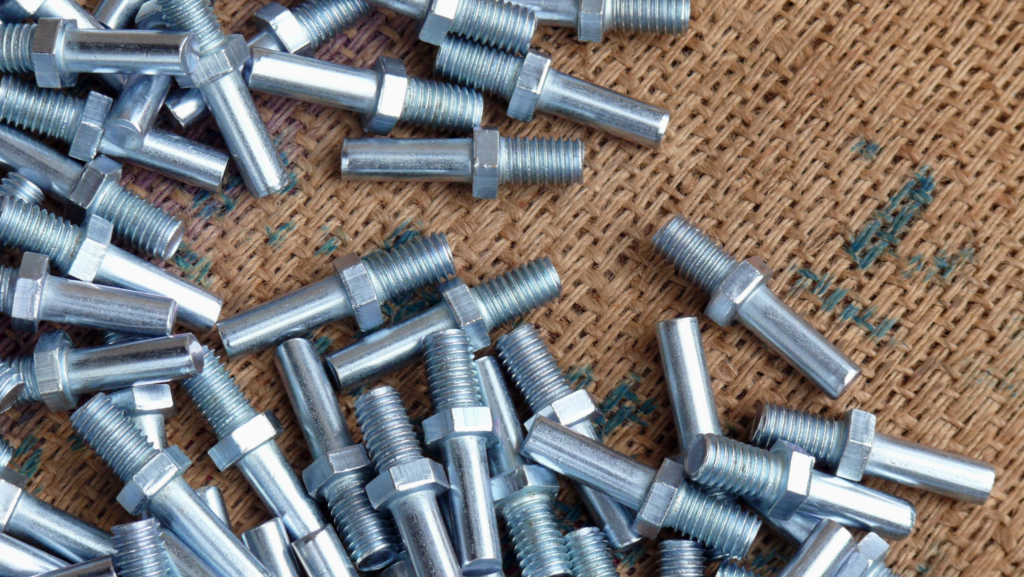 a bunch of adjustment screws